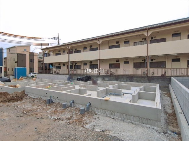 【新築分譲住宅】富士見市上沢1丁目の前面道路含む現地写真