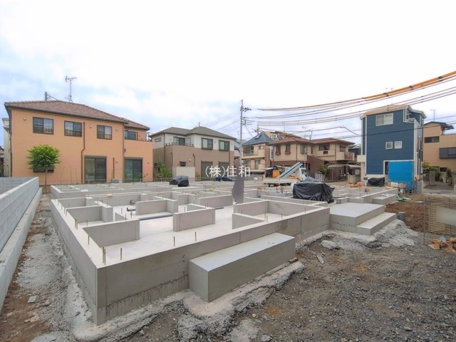 【新築分譲住宅】富士見市上沢1丁目の前面道路含む現地写真