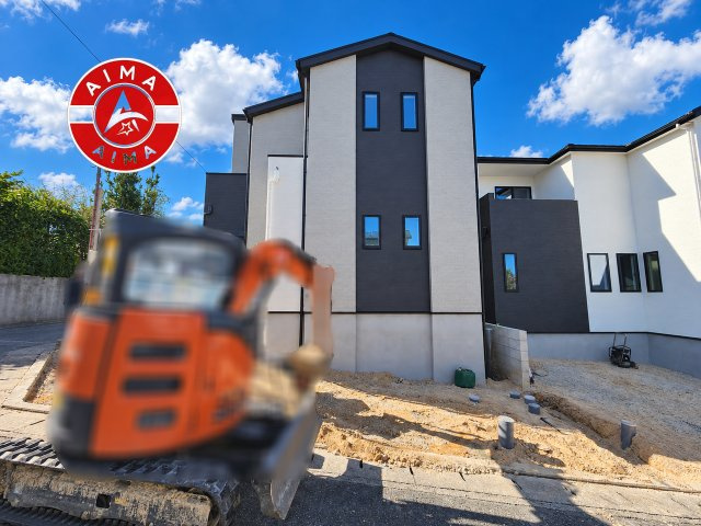 福岡市南区屋形原2丁目第4-2棟（1号棟）の外観|デザイン性のある外観です。