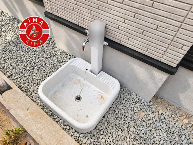 福岡市南区屋形原2丁目第4-2棟（1号棟）の庭|お庭で自由な時間を過ごせます。