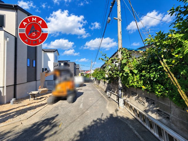 福岡市南区屋形原2丁目第4-2棟（1号棟）の外観|前面道路含む現地の写真です。