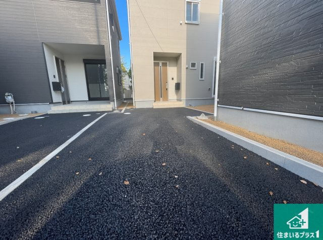 摂津市鳥飼西　第4期　新築一戸建ての駐車場|駐車スペース！散水栓があるので、こまめに愛車を洗えます！