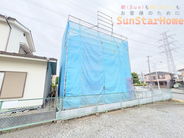 【サンスターホーム】青梅市今井3丁目　新築戸建2号棟の外観