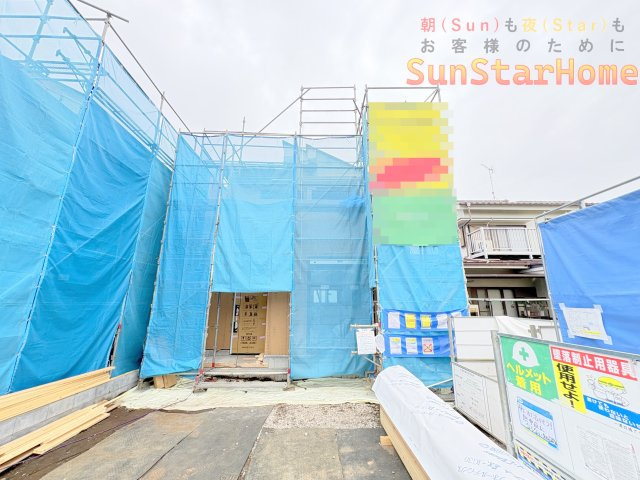 【サンスターホーム】青梅市今井3丁目　新築戸建2号棟の外観