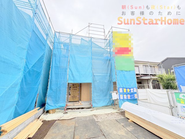 【サンスターホーム】青梅市今井3丁目　新築戸建2号棟の外観