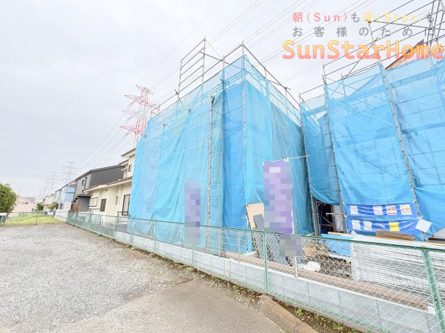 【サンスターホーム】青梅市今井3丁目　新築戸建2号棟の外観