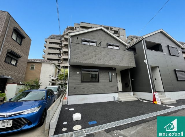 尼崎市西昆陽　第2期　新築一戸建ての外観|お客様に長く安心して住んでいだだける事にこだわった家づくり！住んでからのアフターサービスにもしっかりと取り組んでいます！