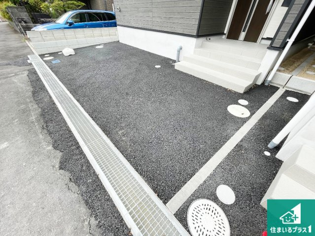 ■尼崎市西昆陽　第2期　新築一戸建ての駐車場|駐車スペース！散水栓があるので、こまめに愛車を洗えます！