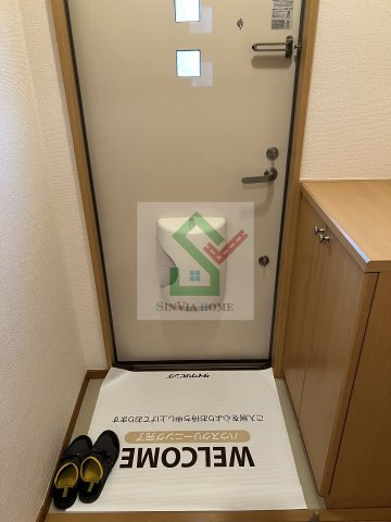フレックスヴィラの玄関