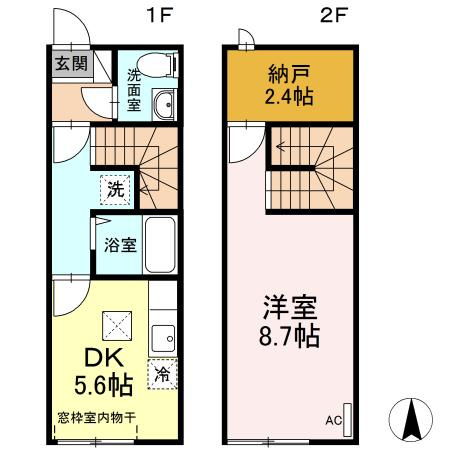 フレックスヴィラの間取り