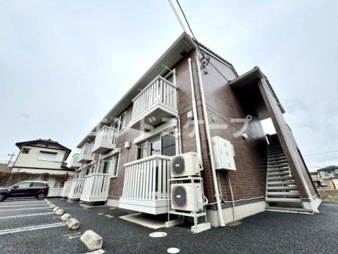 ヴィラージュレヨン　Ｂの外観|高崎、前橋、伊勢崎エリアのお部屋探しはエンドスケープまで！お客様の理想お聞かせ下さい♪