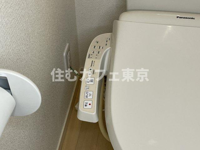 メゾン・ミナミのトイレ|温水洗浄便座です