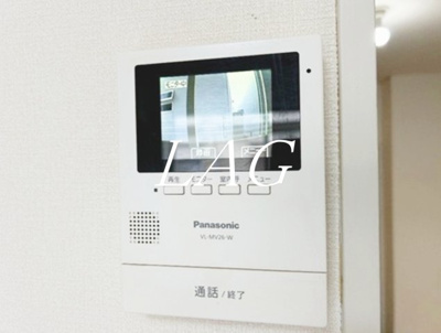 【セキュリティ】 | メゾンドールⅡ番館 | モニター付きインターフォンです。