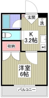 【間取り】 | メゾンドールⅡ番館 | 間取りです。