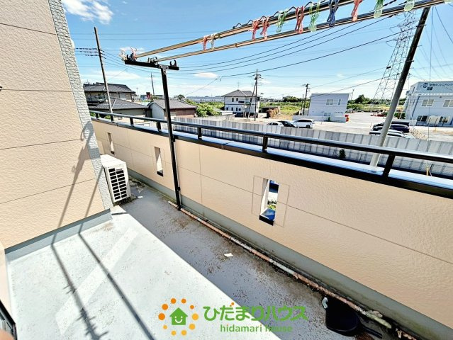 久喜市高柳　中古一戸建てのバルコニー
