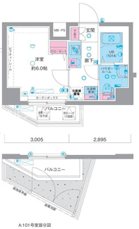 【間取り】 | エストゥルース横濱吉野町Ⅱ