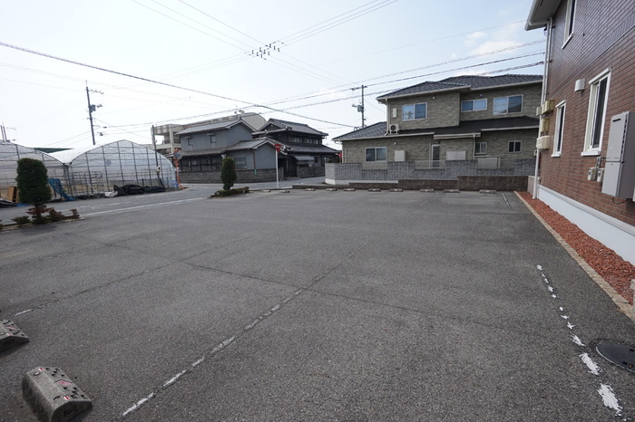 ひだまり館　A棟の駐車場