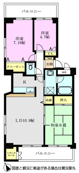 【間取り】 | ＥＬＬ・ＧＲＡＮＤＥ