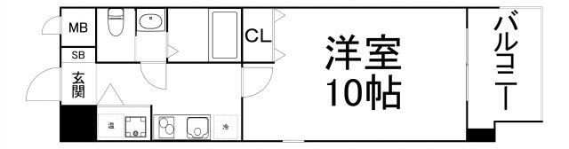 【間取り】 | エス・キュート平野町