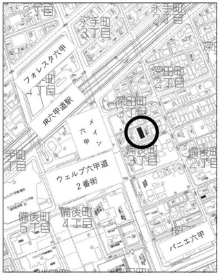 【地図】 | 六甲道シティハウス