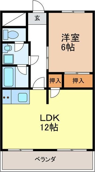 ヴィラ・フローラの間取り