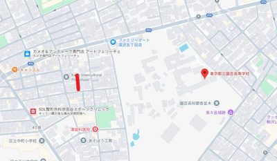 【地図】 | 世田谷区中町　売ビル