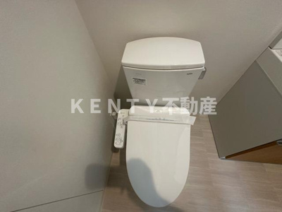 【トイレ】 | ジェノヴィア蒲田Ⅱスカイガーデン | シンプルで使いやすいトイレです