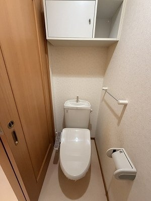 パークサイド前山　Ａのトイレ|トイレもきれいです