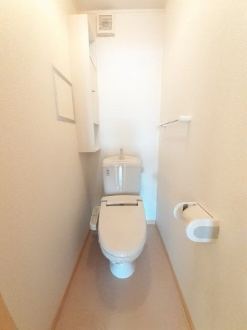 ルイ・メゾンＫ　Ⅰのトイレ|シンプルで使いやすいトイレです