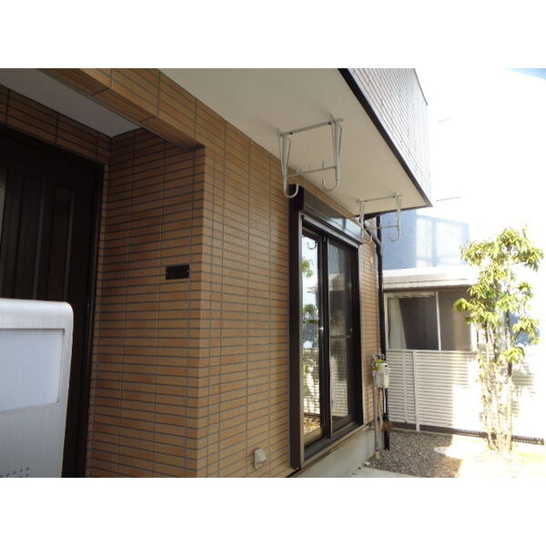ラフィネ西宮北口C棟・D棟の庭