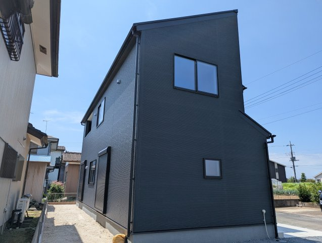 水戸大串町　2期の外観|閑静な住宅街に佇む落ち着いた雰囲気の外観です。