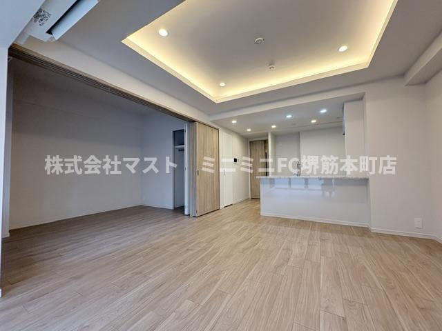 S-RESIDENCE谷町六丁目aloの居間・リビング