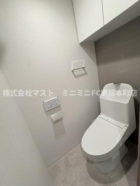 S-RESIDENCE谷町六丁目aloのトイレ