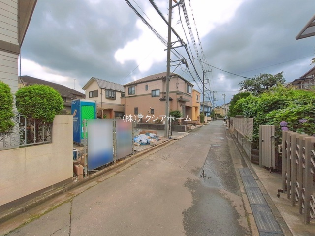 所沢市緑町4丁目・全1棟　新築一戸建　の前面道路含む現地写真|現地写真（2026年6月29日撮影）
