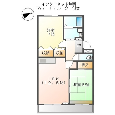 レジデンスコート東山の間取り