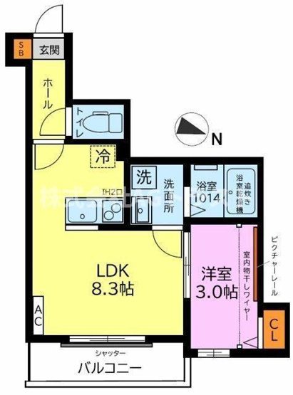 【間取り】 | ガーデンヒルズ宮原