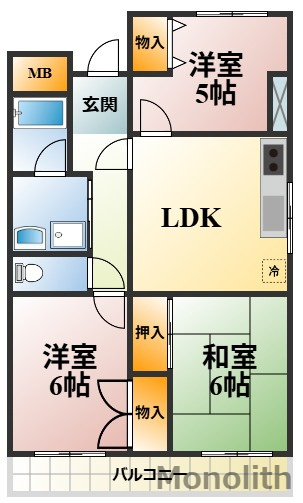 ロイヤルフラット壱番館の間取り
