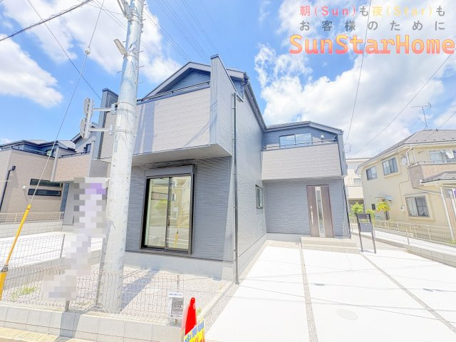 【サンスターホーム】青梅市今寺2丁目　新築2号棟の外観