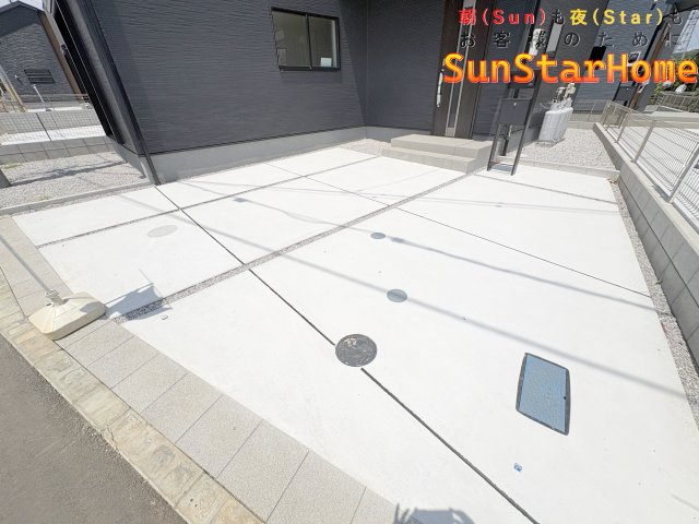 【サンスターホーム】青梅市今寺2丁目　新築2号棟の駐車場