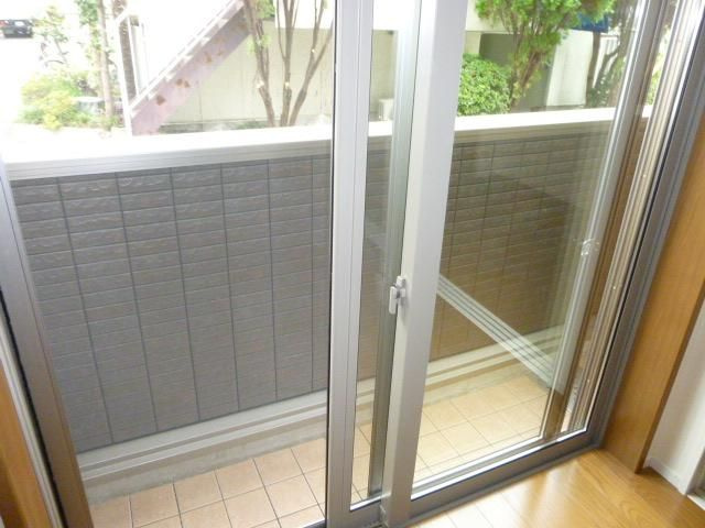 ドヌール長崎のバルコニー