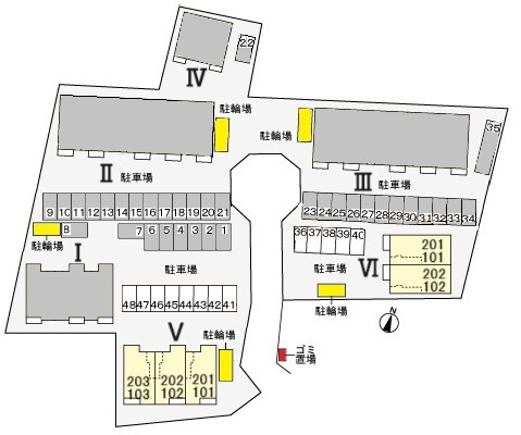 ベルウッド八街Ⅴの駐車場|駐車場