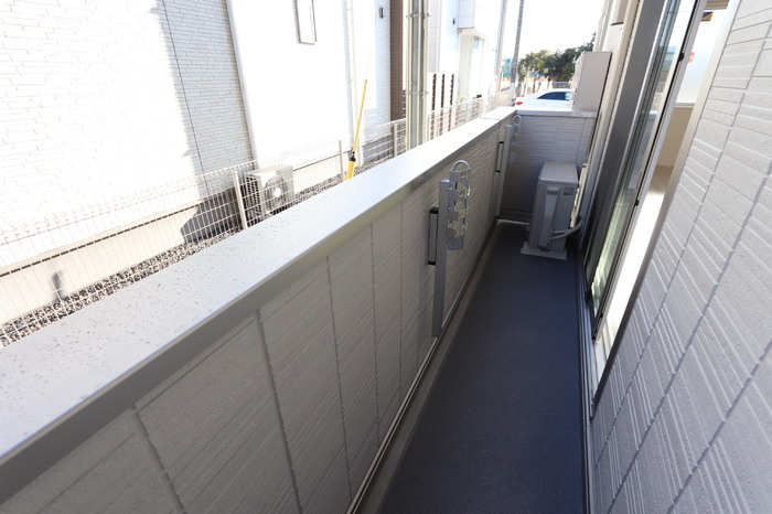 サントピア新涯Ⅱのバルコニー