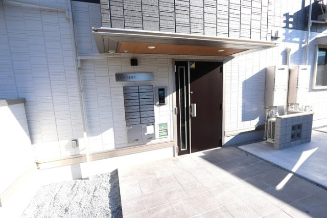 サントピア新涯Ⅱのエントランス