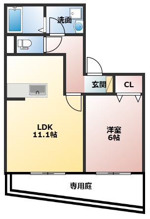 【間取り】 | メゾンヒロ