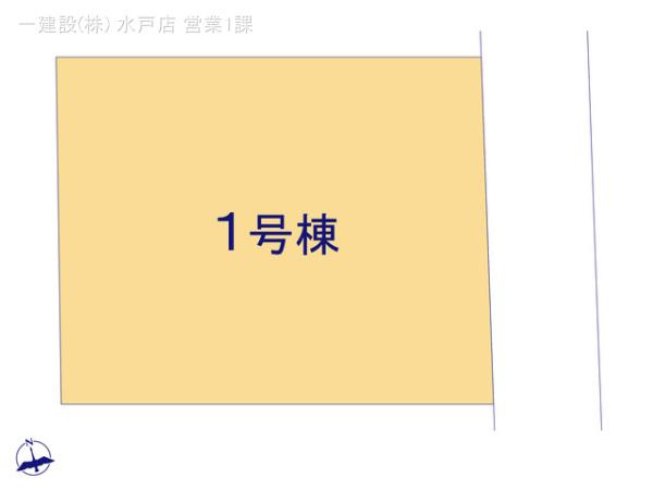 水戸市堀町　第23の区画図|区画図です。