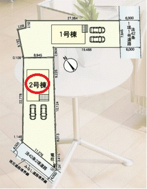 【区画図】 | クレイドルガーデン彦根市芹町第１ | 区画図