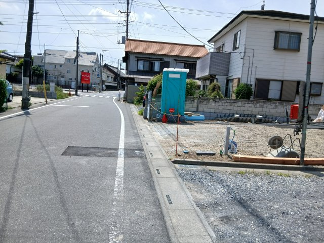 行田市桜町第５　の前面道路含む現地写真|現地前面道路（2026月05月25日）撮影