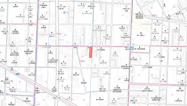 倉敷市中畝7丁目　1区画