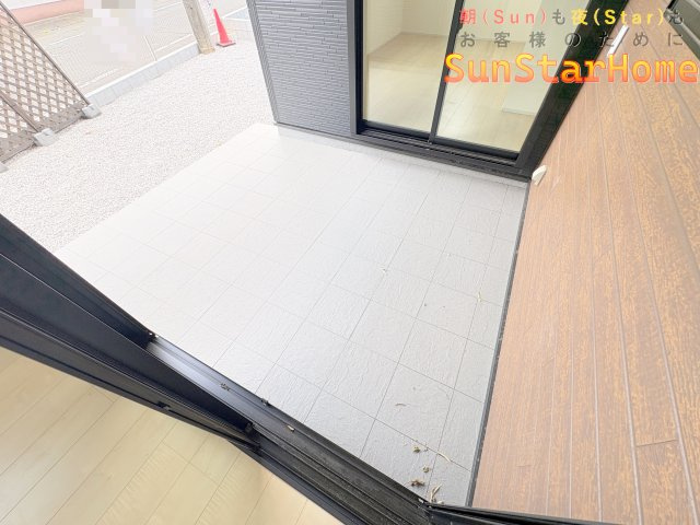 【サンスターホーム】青梅市今寺2丁目　新築12号棟の庭