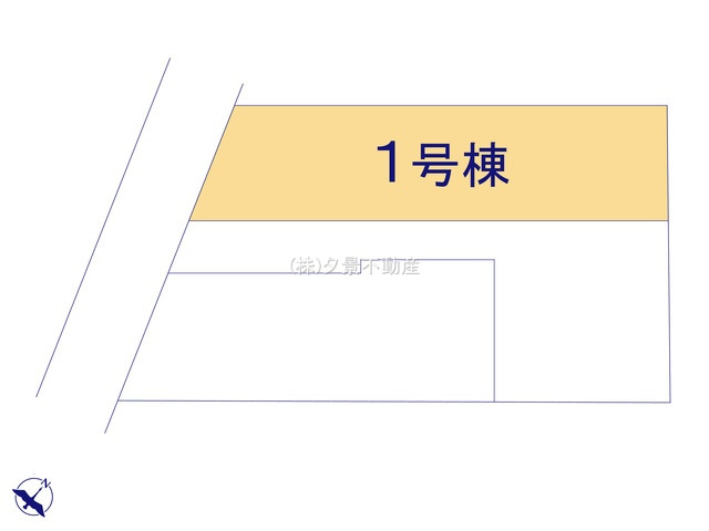 《仲介手数料無料》西区大字佐知川326-3新築一戸建てリナージュの区画図